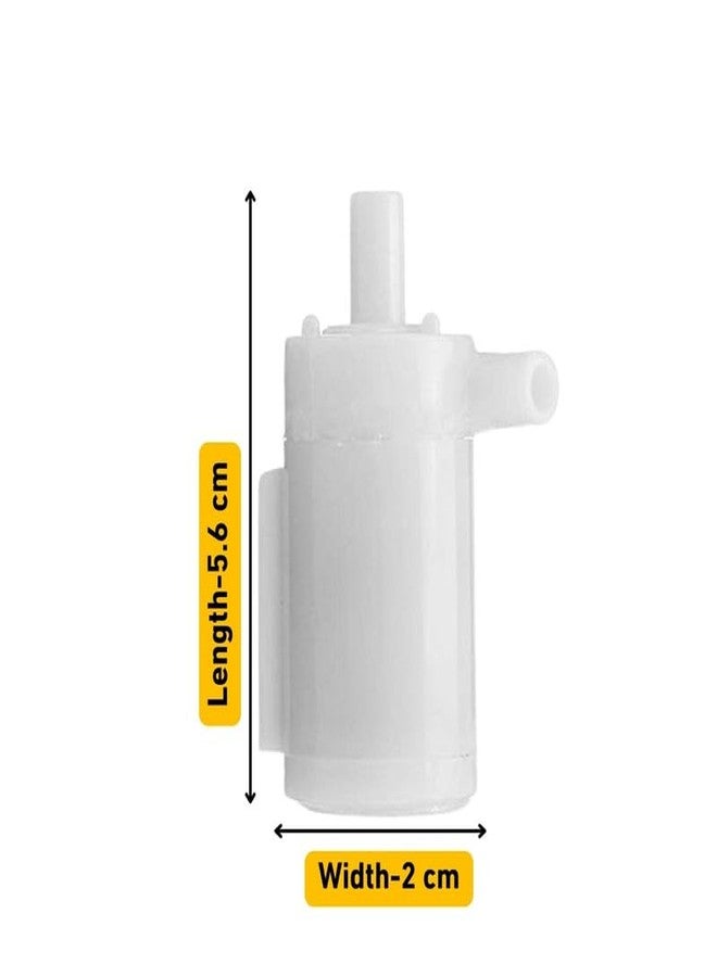 ESPtronics مضخة مياه صغيرة تعمل بالتيار المستمر من إسبترونيكس، 12 فولت، مضخة غاطسة صغيرة، مثالية لميزات المياه المنزلية، محمولة للاستخدام في أحواض السمك والنوافير والمشاريع العلمية. - Image 2